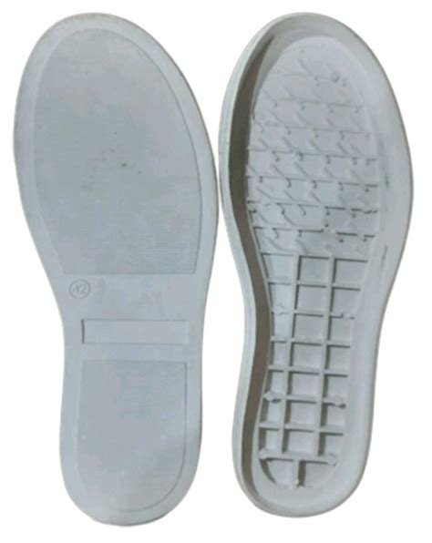 Canvas Grover White TPR Shoe Soles Size 42 At Rs 105 Pair In Agra