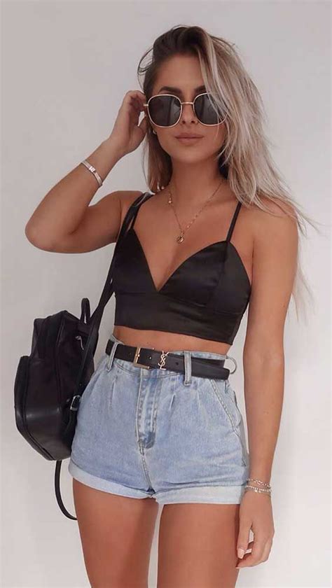 Looks Para Quem Ama Cropped Top Guita Moda Everyday Outfits