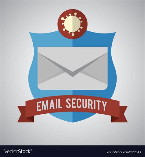 Email design envelope icon isolated Royalty Free Vector