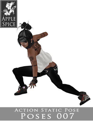 Second Life Marketplace Apple Spice Action Pose 007