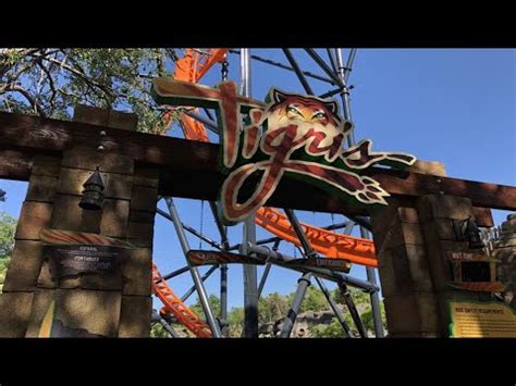 Tigris Rollercoaster Pov Busch Gardens Tampa Youtube