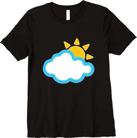 Amazon.com: Sunny Weather Premium T-Shirt : Clothing, Shoes & Jewelry