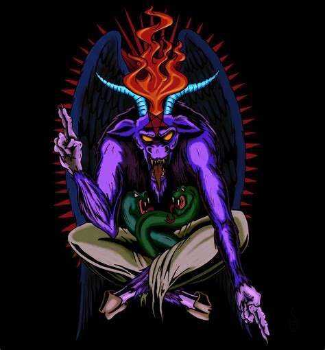 Baphomet Satanic Art Beautiful Dark Art Dark Fantasy Art