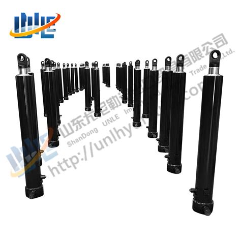 40 Ton 5 Stages Telescopic Light Weight Hydraulic Cylinder For Dump Truck Buy Multi Stage