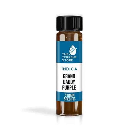 Buy Grand Daddy Purple Terpenes Indica Strain The Terpene Store