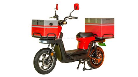 Evtric Electric Scooter For Deliveries Debuts In India