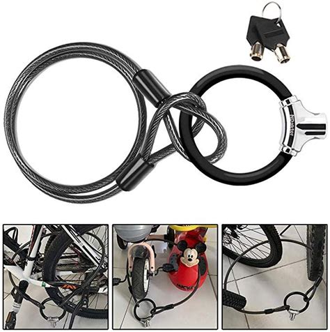 Ndakter Bike Lock 12mm Heavy Duty Portable Bicycle Disc Lock Cycling