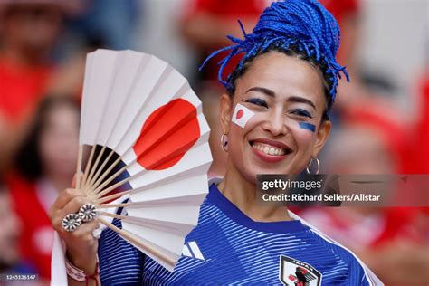 Japanese Football Fan Before The Fifa World Cup Qatar 2022 Group E