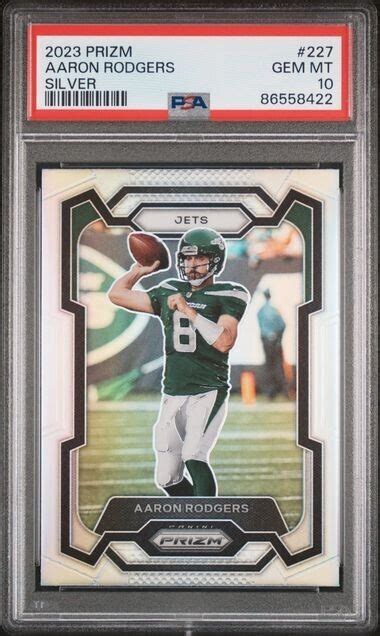 Aaron Rodgers Prizm Silver Price Guide Sports Card Investor