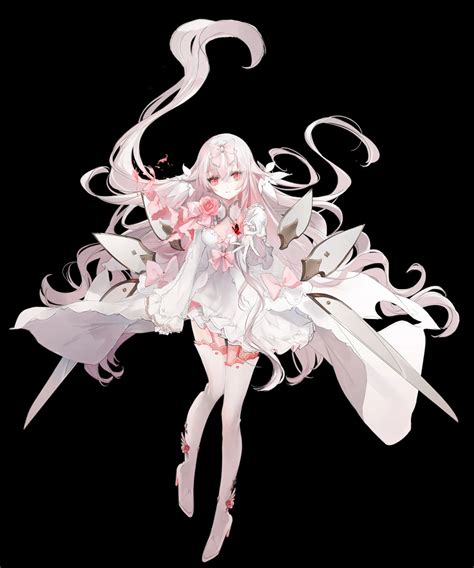 Safebooru 1girl Absurdres Arcaea Black Background Cierra Ra Bit