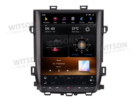 12 1 Screen Tesla Vertical Android Screen For Toyota Alphard Vellfire