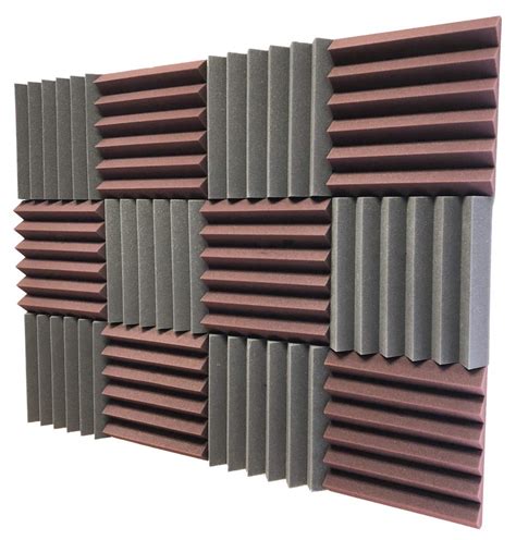 Buy Soundproof Store4492 Acoustic Wedge Soundproofing Studio Foam Tiles ...