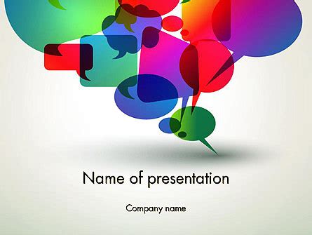 Live Chat Presentation Template for PowerPoint and Keynote | PPT Star