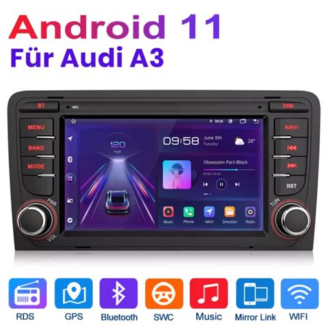 Din Autoradio Pour Audi A S Rs Gps Nav Bluetooth Dab Mp Players