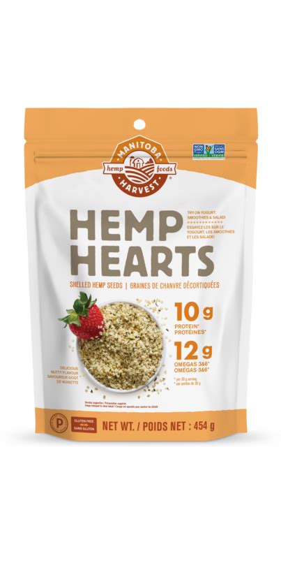 Buy Manitoba Harvest Hemp Hearts Raw Shelled Hemp Seeds At Well Ca Free Shipping 35 In Canada