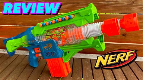 Review Nerf Elite Double Punch Youtube