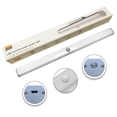 2024 Motion Activated Usb Rechargeable Led Closet Light Wireless Stick On Anywhere Magnetic