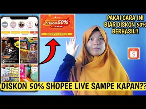 Program Shopee Live Diskon Sampai Kapan Cara Pakai Voucher Gratis