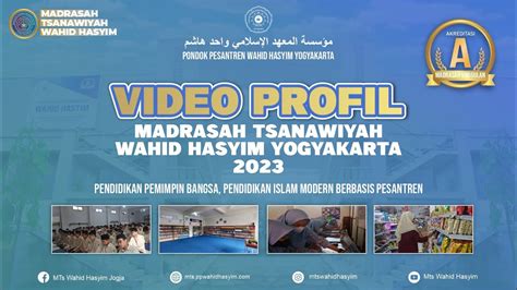 Profil Mts Wahid Hasyim 2023 Pondok Pesantren Wahid Hasyim Yogyakarta Youtube