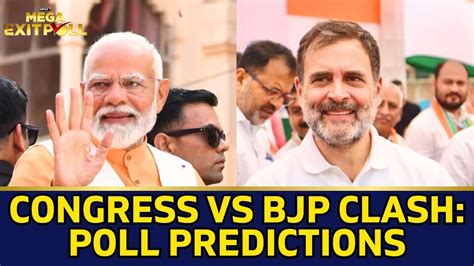 Congress Vs Bjp Over Exit Polls Bjp Will Emerge As Single Largest Party