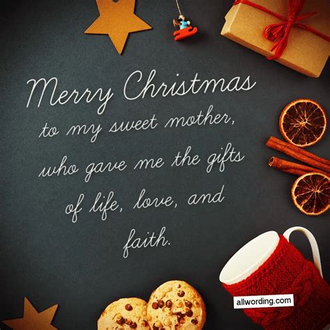 50 Sweet And Unique Christmas Wishes For Mom