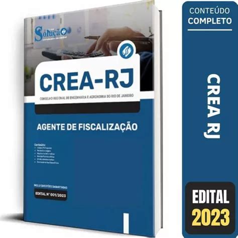 Apostila Crea Rj Agente De Fiscaliza O Mercadolivre