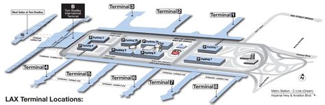 Los Angeles International Airport LAX Terminal Guide 2023