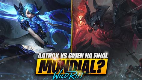 AATROX Vs GWEN No Mundial De LEAGUE OF LEGENDS Foi LINDA Essa FINAL