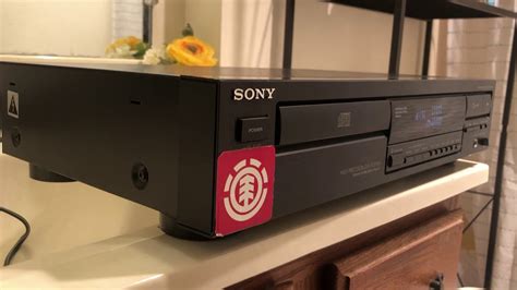 SONY CDP 291 Single Tray Compact Disc Player YouTube