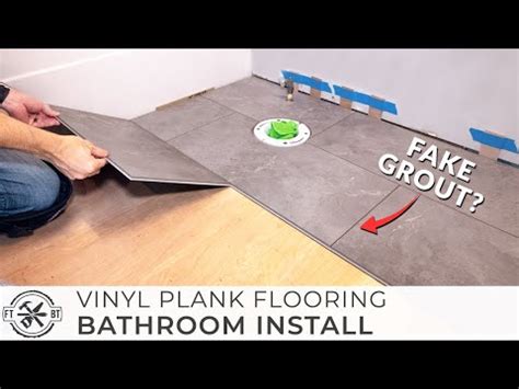 How To Install Lifeproof Vinyl Plank Flooring In A Bathroom Home Alqu