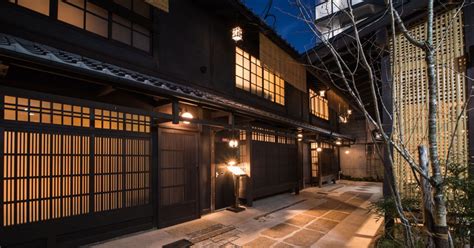 Four Kyo Machiya Lodges In Karasuma Traditional Kyoto Machiya Houses