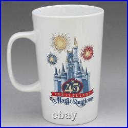 Disney Starbucks WDW Magic Kingdom 50th Anniversary Mug Walt Disney