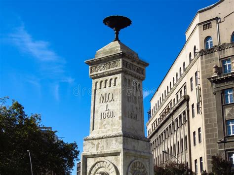 Old Fountain in Terazije City Square Editorial Image - Image of ...