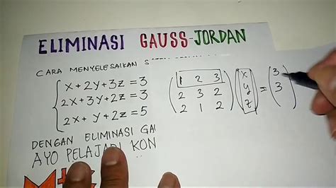 Contoh Soal Toafl Dan Pembahasannya Pdf Gauss Matriks Menyelesaikan