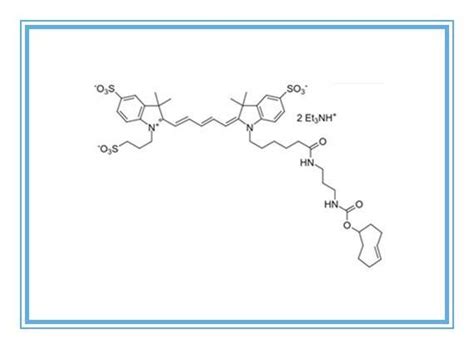 荧光染料Cy5 trans cycloocteneTCO Cy5CY5 反式 环辛烯标记生物分子 in used weight