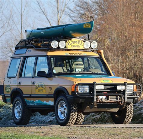 There's A Land Rover Discovery Camel Trophy Mongolia Veteran For Sale