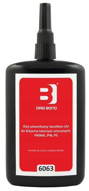 Klej UV Do Tworzyw Sztucznych Drei Bond 6063 250ml Senus Pl