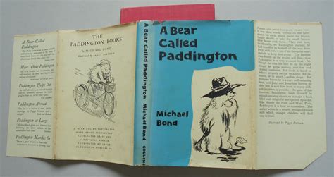 A Bear Called Paddington By Michael Bond Near Fine Hard Cover 1965