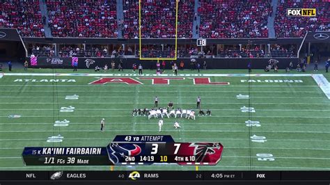 Houston Texans Kicker Ka Imi Fairbairn S 43 Yard FG Pulls Houston