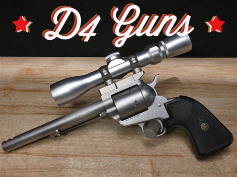 Freedom Arms Model 83 Field Grade 454 Casull D4 Guns