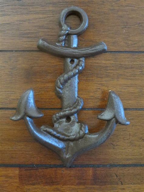 Ship Anchor Wall Hook Nautical Anchor Wall Decor Bath Etsy Anchor Wall Decor Anchor