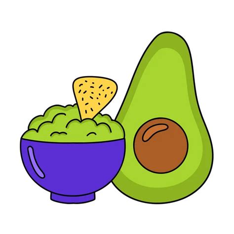 2,428 Guacamole Stock Illustrations | Depositphotos