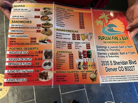 Pupusas fire Family restaurant, Denver - Menu, Reviews (89), Photos (28