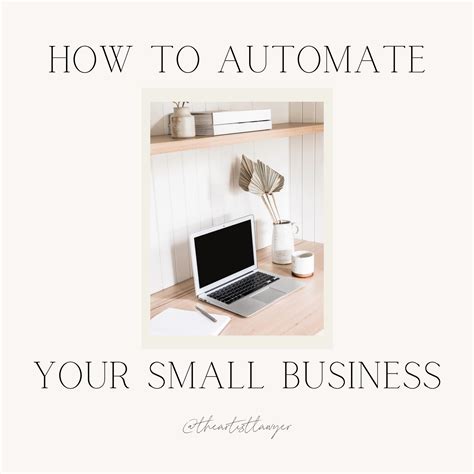 How To Automate Your Small Business – The Artists' Lawyer