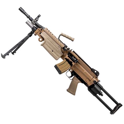 Fn M249s Para 556mm Nato 161in Matte Fde Semi Automatic Modern