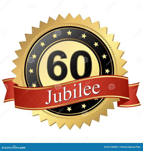 Jubilee Button With Banner And Ribbons For 30 Years Cartoon Vector