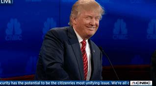 Donald Trump reaction GIFs for the Fox News debate.