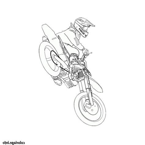 15 Impressionnant De Dessin Moto Cross à Imprimer Collection Coloriage