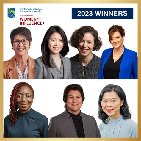 Rbc Canadian Women Entrepreneur Award Winners Announced Women Of