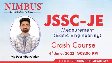 Crash Course Measurement Basic Engineering JSSC JE Electrical